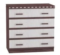 Комод Ольга-13 ясень анкор темный/ясень анкор светлый Комод Ольга-13 ясень анкор темный/ясень анкор светлый