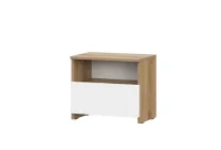 Тумба прикроватная Некст-1 дуб золотой/белый Тумба прикроватная Некст-1 дуб золотой/белый