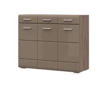 Комод Симба ясень шимо темный/кофе с молоком Комод Симба ясень шимо темный/кофе с молоком