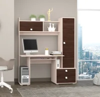 Компьютерный стол №10 дуб белфорд/венге