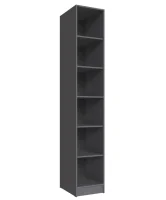 Стеллаж Мадрид 0,4 графит серый