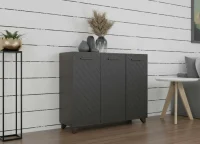 Комод Стокгольм венге/черный матовый Комод Стокгольм венге/черный матовый