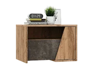 Тумбы прикроватные Соренто дуб крафт золотой/бетон темный Тумбы прикроватные Соренто дуб крафт золотой/бетон темный