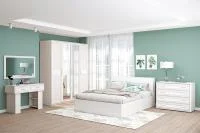 Спальня Кэт-4 набор 7 бодега/caiman белый Спальня Кэт-4 набор 7 бодега/caiman белый