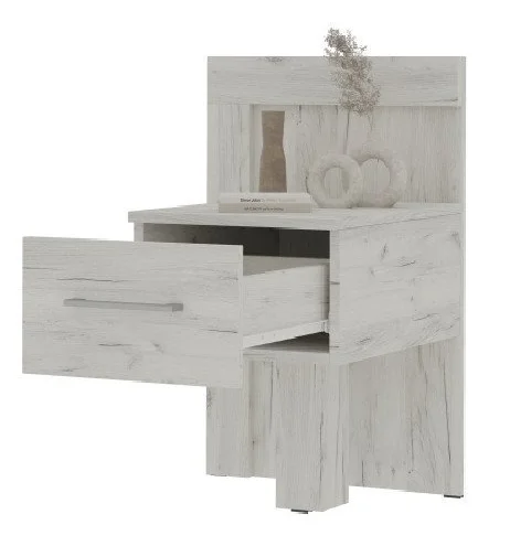 Тумба прикроватная Гранд дуб крафт белый Тумба прикроватная Гранд дуб крафт белый