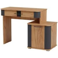 Стол туалетный Ольга-2 дуб золотистый/антрацит Стол туалетный Ольга-2 дуб золотистый/антрацит