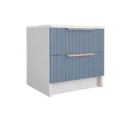 Тумба Лавис ТД 400.1 белый/лазурь софт Тумба Лавис ТД 400.1 белый/лазурь софт