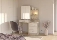 Трюмо 4-25101 Верона дуб крафт серый/скандинавское дерево белое Трюмо 4-25101 Верона дуб крафт серый/скандинавское дерево белое