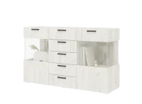 Комод Алтея дуб крафт белый Комод Алтея дуб крафт белый