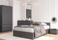 Спальный гарнитур Мори графит Спальный гарнитур Мори графит