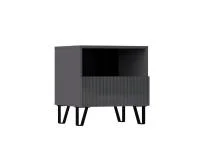 Тумбы прикроватные Оливия графит софт Тумбы прикроватные Оливия графит софт