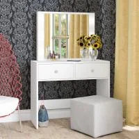 Стол косметический с подсветкой СТ-5 белый Стол косметический с подсветкой СТ-5 белый