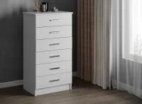 Комод Катрин-4 белый Комод Катрин-4 белый