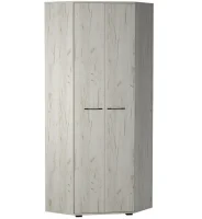 Шкаф угловой Италия ШУ-800 дуб крафт белый Шкаф угловой Италия ШУ-800 дуб крафт белый