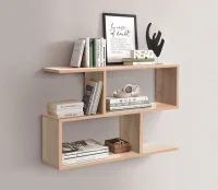 Полка книжная навесная № 5 дуб сонома