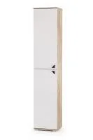 Шкаф Бостон 13.154 дуб эндгрейн элегантный/милк рикамо софт