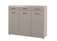 Комод Ненси ясень шимо светлый/капучино Комод Ненси ясень шимо светлый/капучино