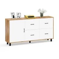 Комод 125-1704 дуб вотан/белый Комод 125-1704 дуб вотан/белый