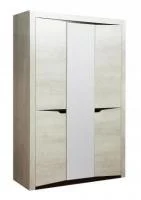 Шкаф для одежды 33.02 Лючия бетон пайн белый