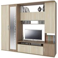 Гостиная Софи ясень шимо темный/шимо светлый