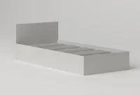 Кровать Охта Лайт 900 белый Кровать Охта Лайт 900 белый