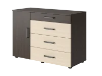 Комод Вега К-02 венге/дуб молочный Комод Вега К-02 венге/дуб молочный