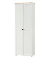 Шкаф Остин 16.307 белый шагрень/дуб крафт золотой