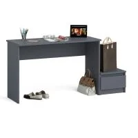 Комплект Мори Стол письменный МСП 1200.1 + Тумба ТПМ 400.1 графит