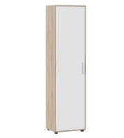 Шкаф Витра тип 1 дуб сонома/белый ясень