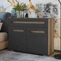 Тумба Наоми ТБ-18 дуб каньон/графит Тумба Наоми ТБ-18 дуб каньон/графит