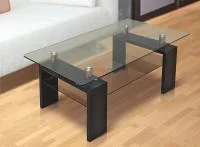Журнальный стеклянный стол-1 Журнальный стеклянный стол-1