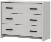 Комод 3 ящика МСП-1 ясень анкор светлый Комод 3 ящика МСП-1 ясень анкор светлый