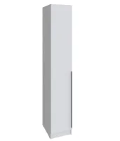 Шкаф Мадрид 0,4 с 3 ящиками внутри белый