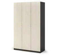 Шкаф 3-х створчатый Бася ШК-557 венге/белфорт