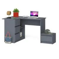 Комплект Мори Стол компьютерный МС-16 + Тумба ТПМ 400.1 графит