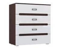 Комод Ким венге/белый глянец Комод Ким венге/белый глянец