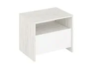 Тумба прикроватная Дублин ТБ-500 дуб крафт белый/белый Тумба прикроватная Дублин ТБ-500 дуб крафт белый/белый