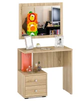 Стол косметический Камелия с зеркалом дуб сонома Стол косметический Камелия с зеркалом дуб сонома