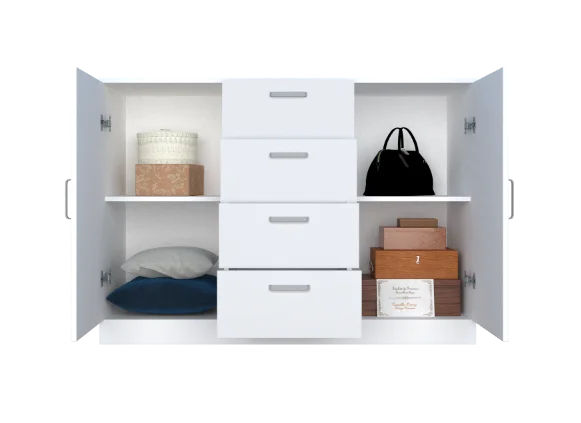 Комод Лотос 2.08 белый Комод Лотос 2.08 белый