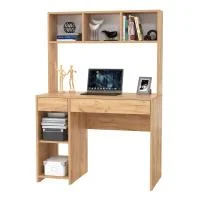 Стол компьютерный Комфорт 12.77 дуб крафт золотой