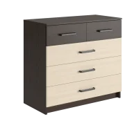 Комод Вега К-04 венге/дуб молочный Комод Вега К-04 венге/дуб молочный