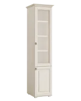 Пенал со стеклом Престиж-1 сандал светлый Пенал со стеклом Престиж-1 сандал светлый