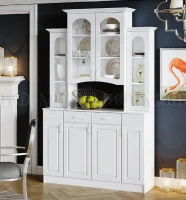 Буфет 4-х створчатый Констанция белый матовый Буфет 4-х створчатый Констанция белый матовый