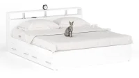 Кровать Камелия с ящиками белый Кровать Камелия с ящиками белый