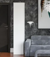 Пенал с полками МШ 400.1 белый