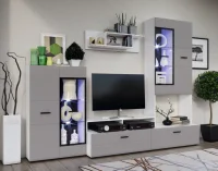 Гостиная Нэнси New вариант 3 Браш Грей