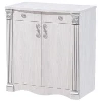 Комод-1 Ольга-1Н белый экспо/анкор светлый Комод-1 Ольга-1Н белый экспо/анкор светлый