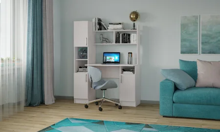 Стол письменный ПКС-6 ясень анкор светлый