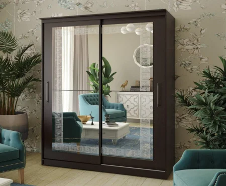 Шкаф-купе Элегант-5 2,0 венге