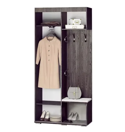 Прихожая Стелла-1 белый/венге Прихожая Стелла-1 белый/венге